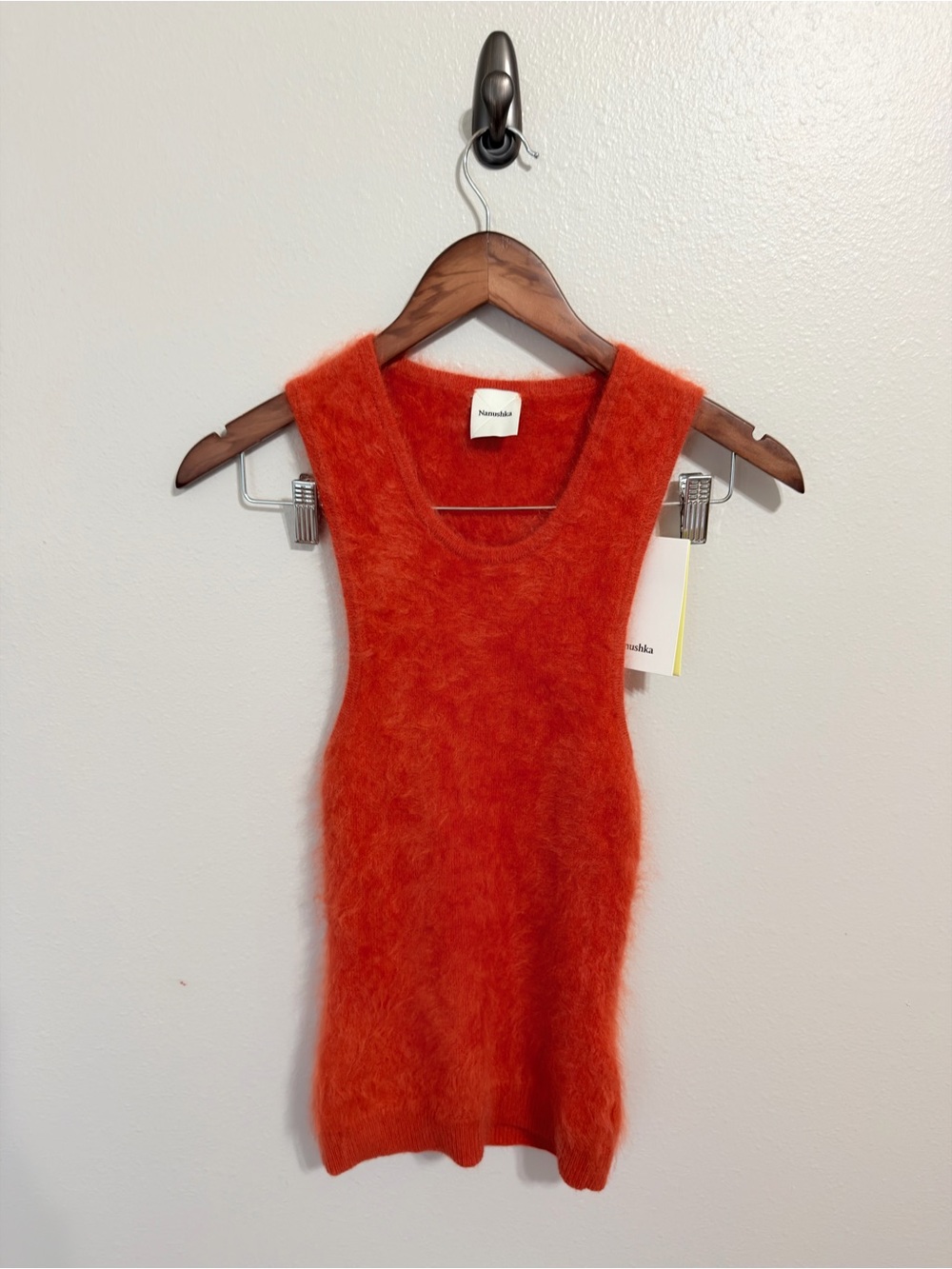 NWT Nanushka 100% Brushed Cashmere "Bianka" Tank